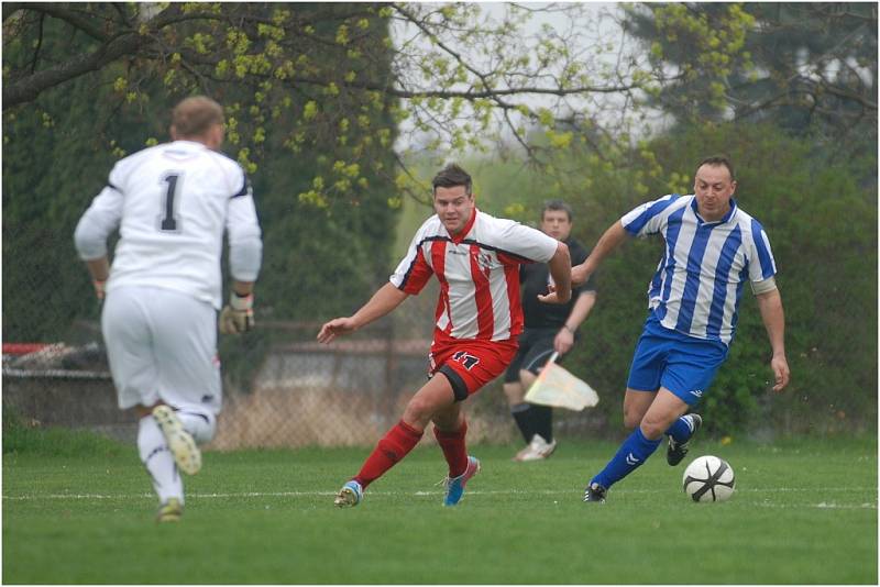 Okresní fotbal o víkendu 5. - 6. dubna 2014.