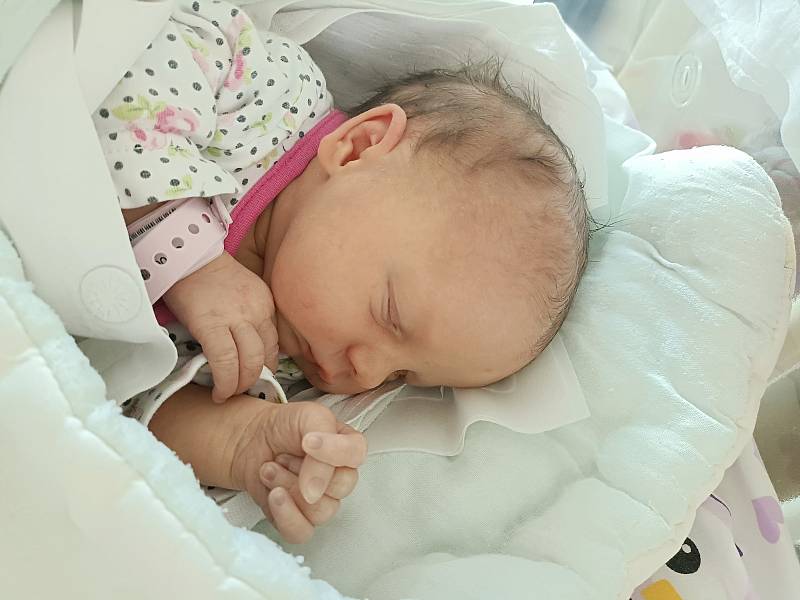 Dominika Štrbová se poprvé na svět podívala 30. května 2022 v 11.30 hodin v čáslavské porodnici. Po narození vážila 2990 gramů a měřila 50 centimetrů. Doma v Okřesanči se z ní těší maminka Zuzana a tatínek Matěj