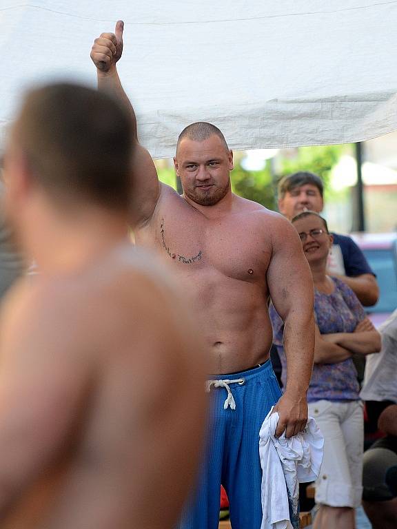 Mistrovství ČR strongman 2015 v Kutné Hoře.