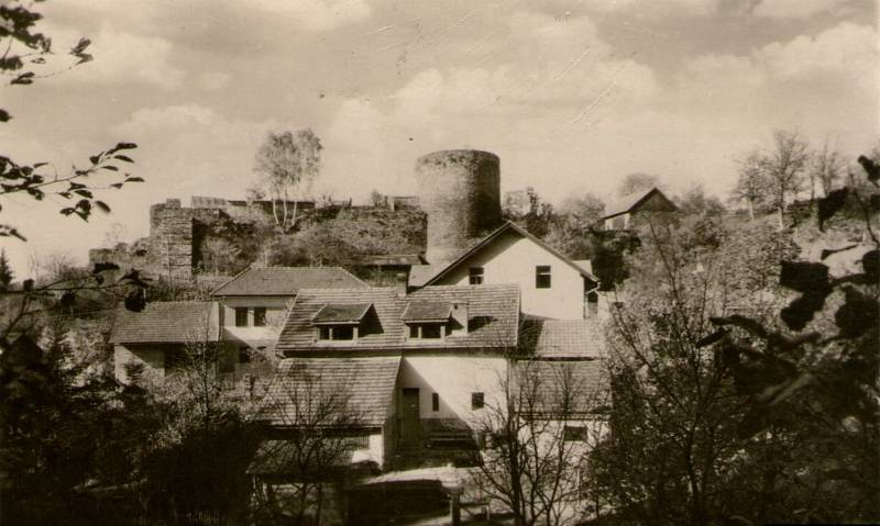 Talmberk v roce 1950.