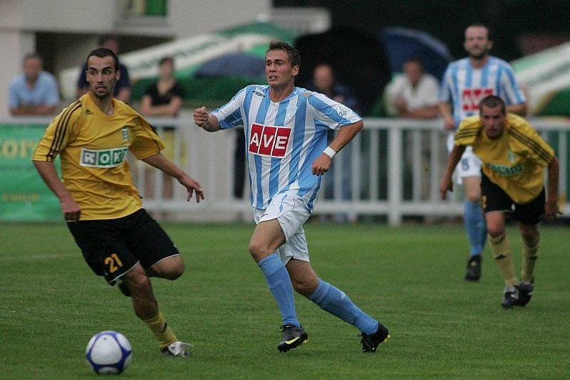 Fotbal II. liga: Čáslav - Karviná 3:1, neděle 2. srpna 2009