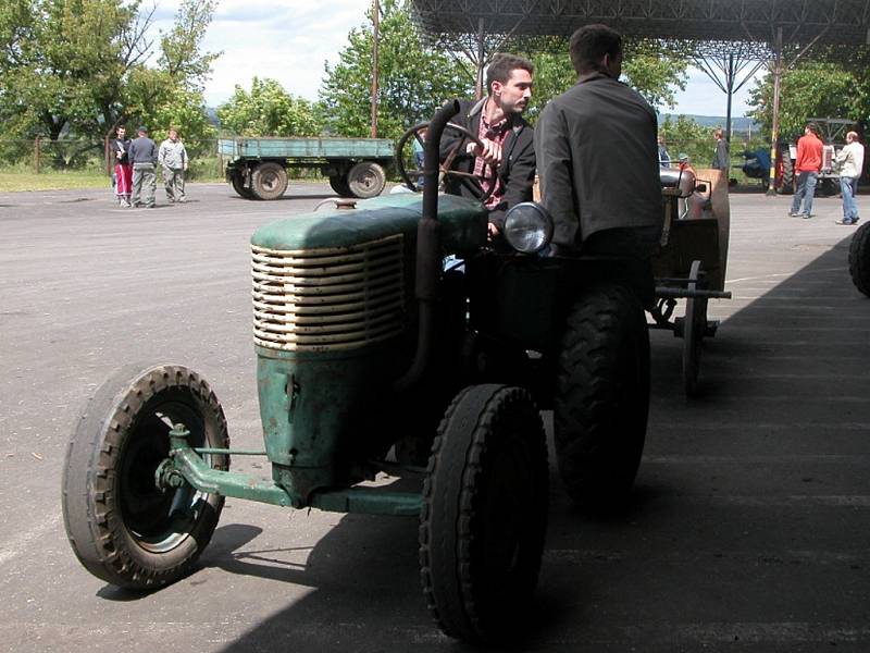 Přehlídka Pradědeček traktor v Muzeu zemědělské techniky v Čáslavi.