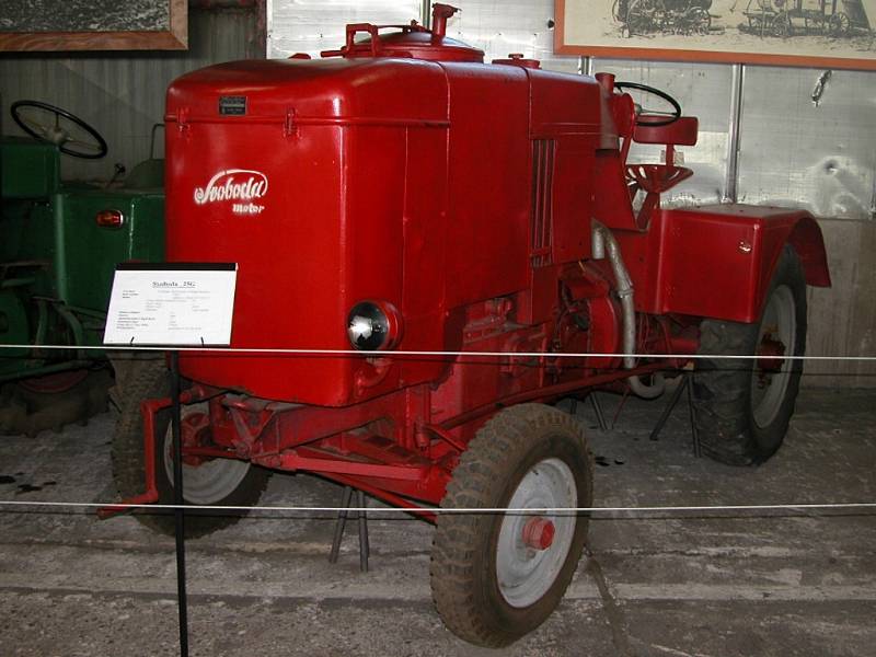 Přehlídka Pradědeček traktor v Muzeu zemědělské techniky v Čáslavi.