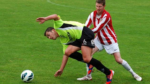 28. kolo Divize C Kutná Hora - Pardubice B 1:4, 2. června 2013.