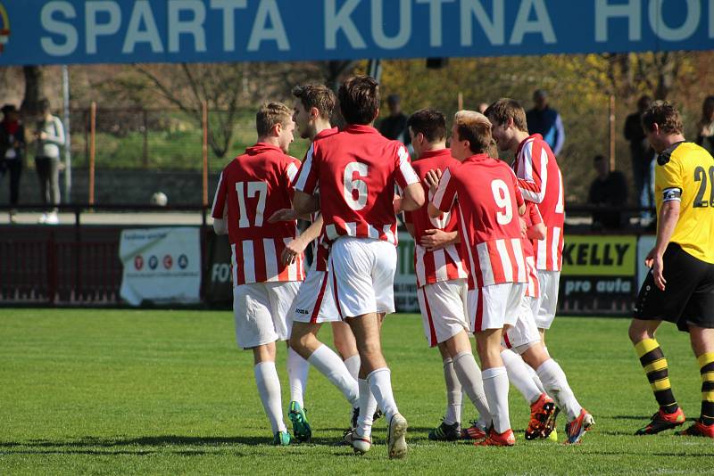 Kutná Hora zaskočila Vysoké Mýto a zvítězila 2:1