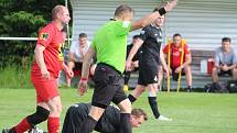 Letní liga Pivovaru Kutná Hora: TJ Sokol Červené Janovice - SK Malešov 7:3 (3:1).