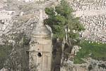 Kidrónské údolí u Getsemanské zahrady v Jeruzalémě.