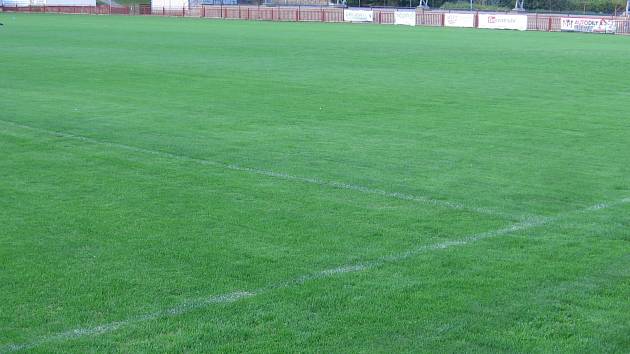 Fotbalový stadion Sparty Kutná Hora v Lorci.