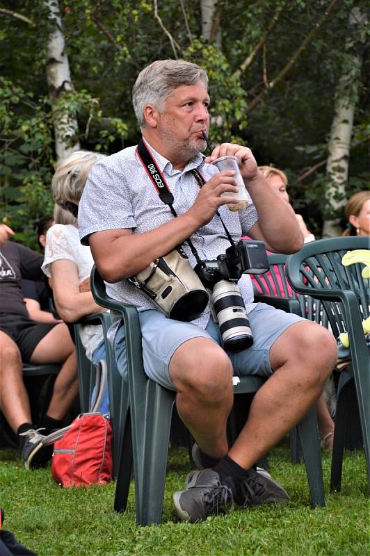 Takhle vypadal Tyjátrfest v zahradním amfiteátru Václava Veselého.