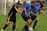 Fotbalová IV. třída, skupina B: TJ Sokol Červené Janovice - TJ Sokol Kačina 3:2 (2:2).