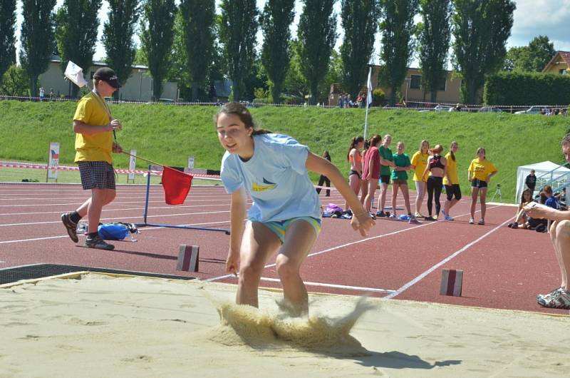 Městské hry v Kutné Hoře, Atletika SKP Olympia - 16. června 2014