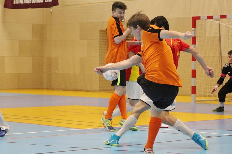 Z futsalového utkání Krajského přeboru Kutná Hora - Benešov