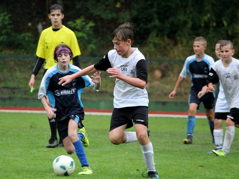 Fotbalový přípravný zápas, mladší žáci, kategorie U13: FK Čáslav - FC Slovan Havlíčkův Brod 13:4 (4:0, 4:2, 5:2).