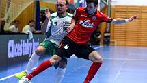 15. kolo Chance futsal ligy: Benago Zruč n. S. - Rádio Krokodýl Brno 5:3 (0:1), 14. ledna 2016.