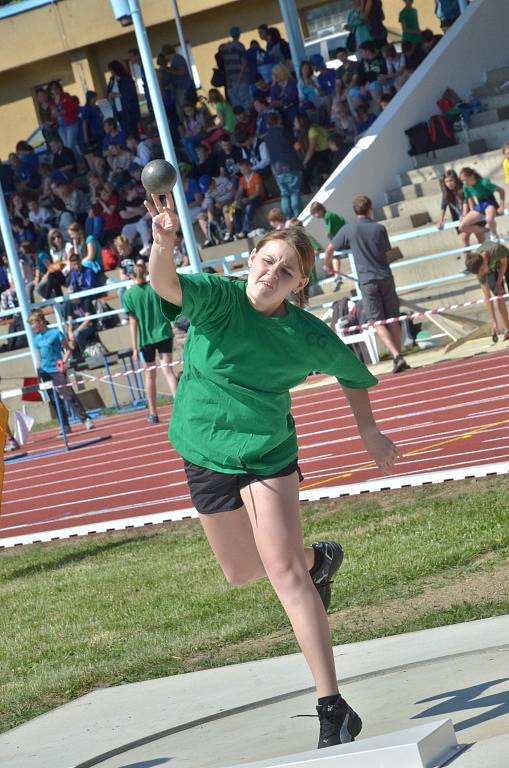 Městské hry v Kutné Hoře, Atletika SKP Olympia - 16. června 2014