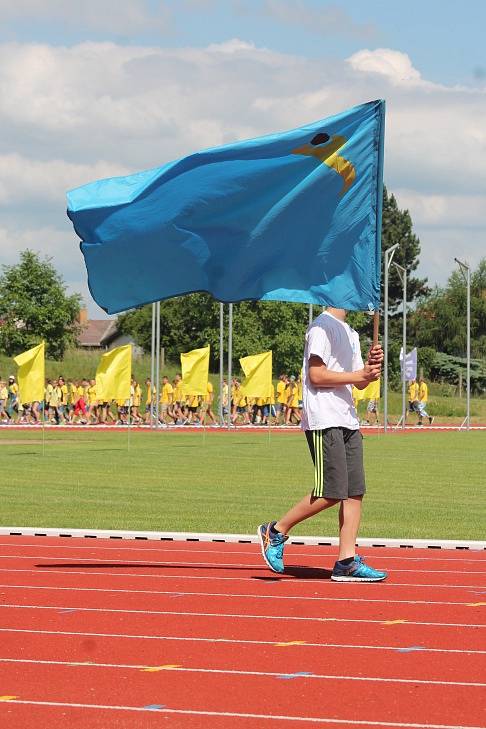 Zahájení Městských her  Olympiády dětí a mládeže v Kutné Hoře 16. června 2016