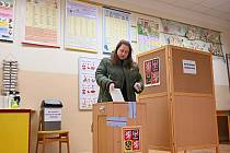 Druhé kolo prezidentských voleb v Uhlířských Janovicích