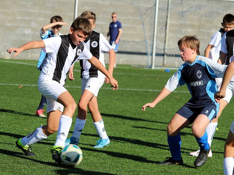 Česká fotbalová liga mladších žáků U13: FK Čáslav - SK Sparta Kolín 2:8 (0:1, 1:2, 1:5).