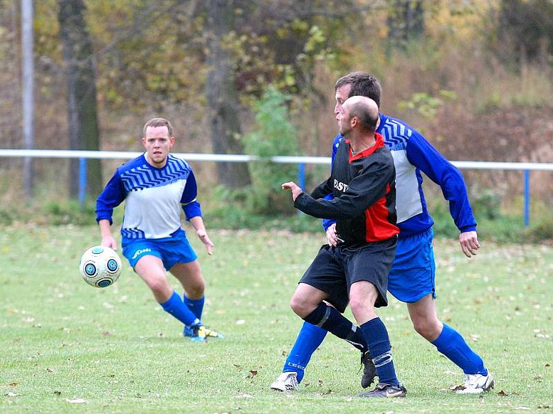 10. kolo IV. třídy B: Kaňk B - Zbraslavice B, 24. října 2010.