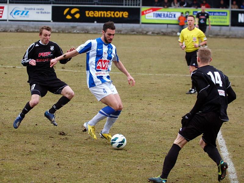 Fotbalová národní liga: Čáslav - HFK Olomouc, 7. dubna 2013.