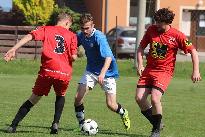 Fotbalový okresní přebor: TJ Sokol Červené Janovice - TJ Slavoj Vrdy 0:7 (0:2).