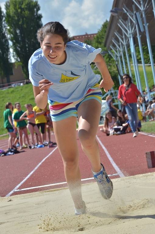 Městské hry v Kutné Hoře, Atletika SKP Olympia - 16. června 2014