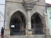 Vchod do Kamenného domu v Kutné Hoře.