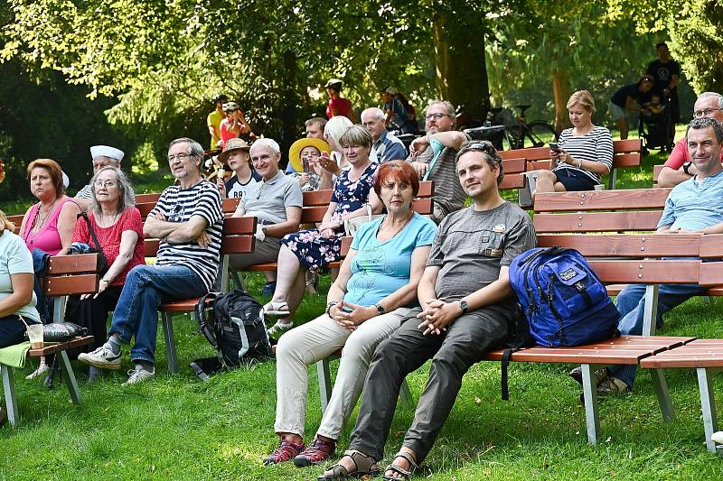 Z Vodáckého festivalu ve Zruči nad Sázavou v sobotu 4. září 2021.