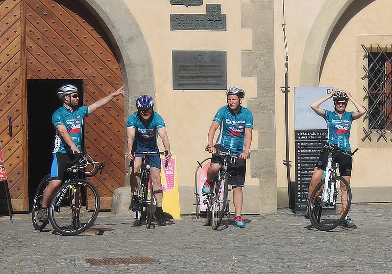 Jubilejní 15. ročník Cyklo-běhu za Českou republiku bez drog projel Kutnou Horou