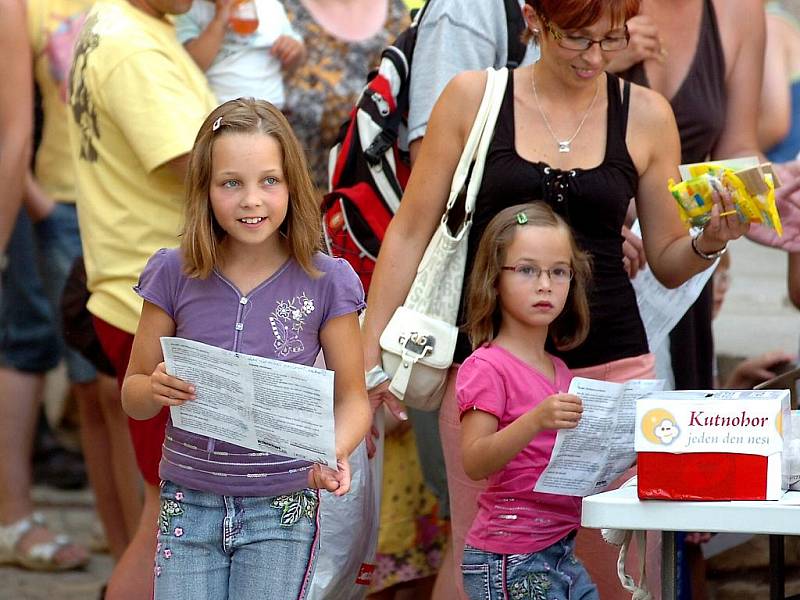 Od Kostnice do Barbory, Kutná Hora, 1. července 2010