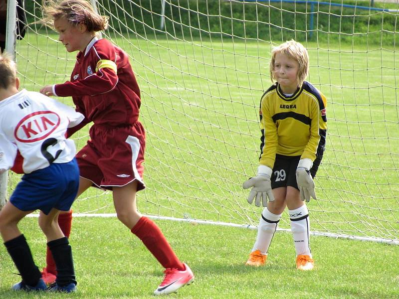 Mistrovský turnaj mladších přípravek v Potěhách: FK Čáslav C - Sparta Kutná Hora B 4:8 (3:4).