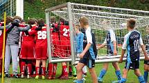 Česká fotbalová liga mladších žáků U13: FK Čáslav - FK Viktoria Žižkov 2:9 (1:2, 0:3, 1:4).