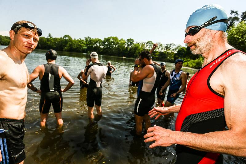 Z 12. ročníku terénního triatlonu 'Welas Triatlák' u Velkého rybníka.