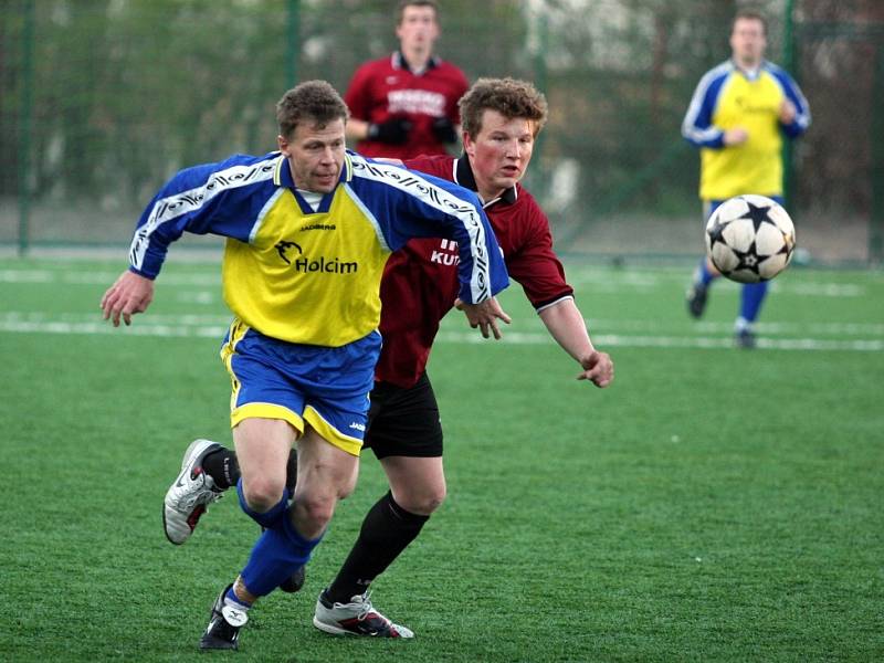 Do střelecké listiny se zapsal i Antonín Schwarz (vpravo).