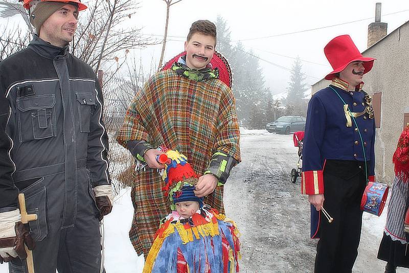 Masopustní průvod prošel Kaňkem