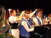 Vánoční koncert dechové kapely Věnovanka v Dusíkově divadle v Čáslavi.