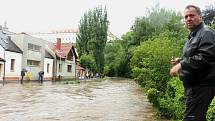 Vrchlice v Kutné Hoře 2. června 2013