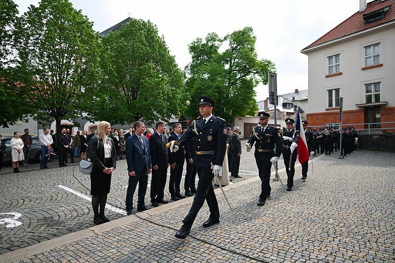 Odhalení pamětní desky Bohuslava Kouby v Kutné Hoře.