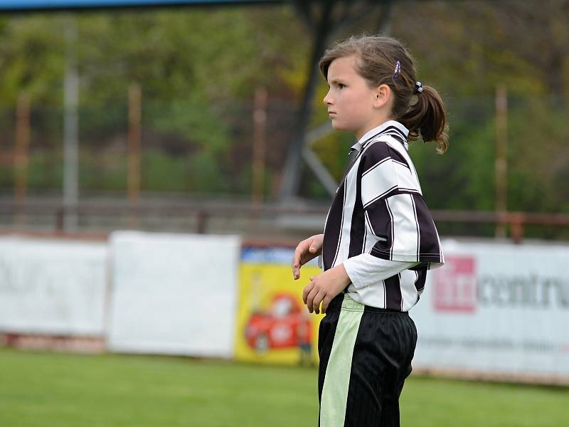 Na kutnohorském stadionu v Lorci se v sobotu odpoledne odehrál fotbalový turnaj přípravek.