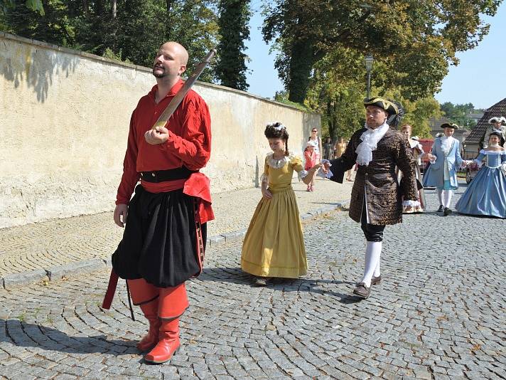 Historické slavnosti se konaly ve Zruči nad Sázavou.