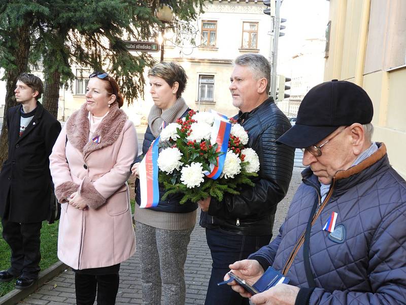 Z odpoledního setkání u příležitosti 30. výročí sametové revoluce v Čáslavi