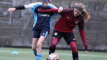 Fotbalový přípravný zápas, mladší žáci, kategorie U13: FK Čáslav - AC Sparta Praha dívky 3:1 (0:0).