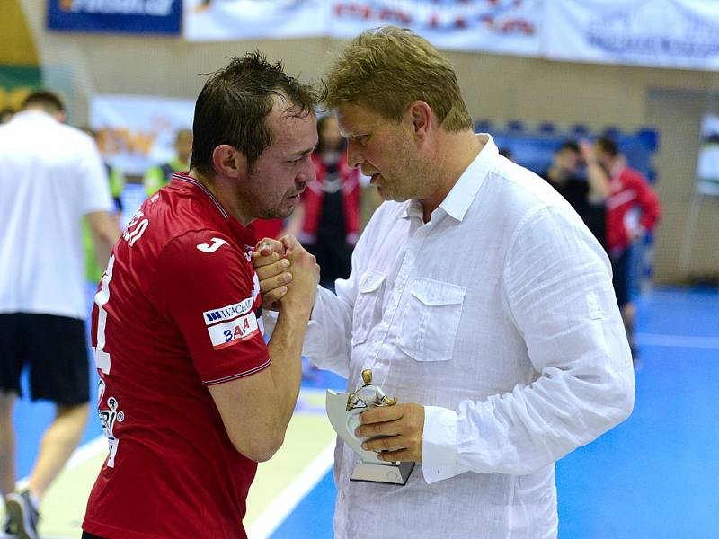 III. zápas finále play off CHANCE futsal ligy: FK ERA-PACK Chrudim - FC Benago Zruč n. S. 7:5 (5:2), 29. května 2016.