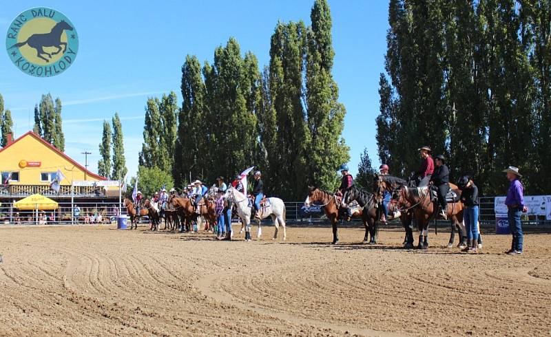 Sportovní den s koňmi na ranči Dalu Kozohlody.