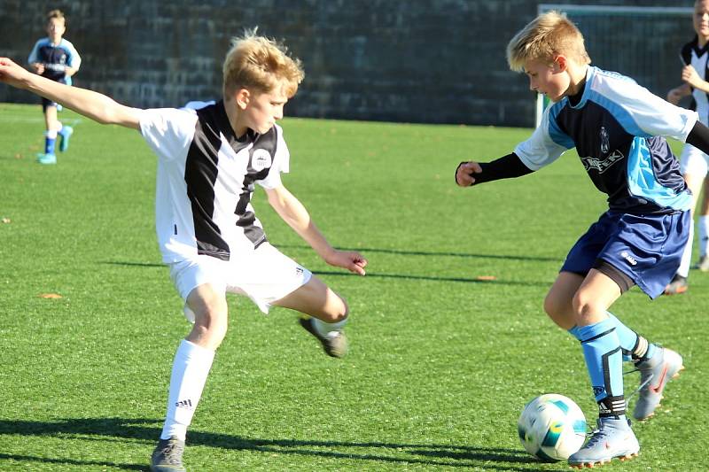 Česká fotbalová liga mladších žáků U13: FK Čáslav - SK Sparta Kolín 2:8 (0:1, 1:2, 1:5).