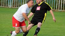 Fotbalová IV. třída, skupina B: TJ Sokol Malín B - SK Malešov B 6:4 (3:2).