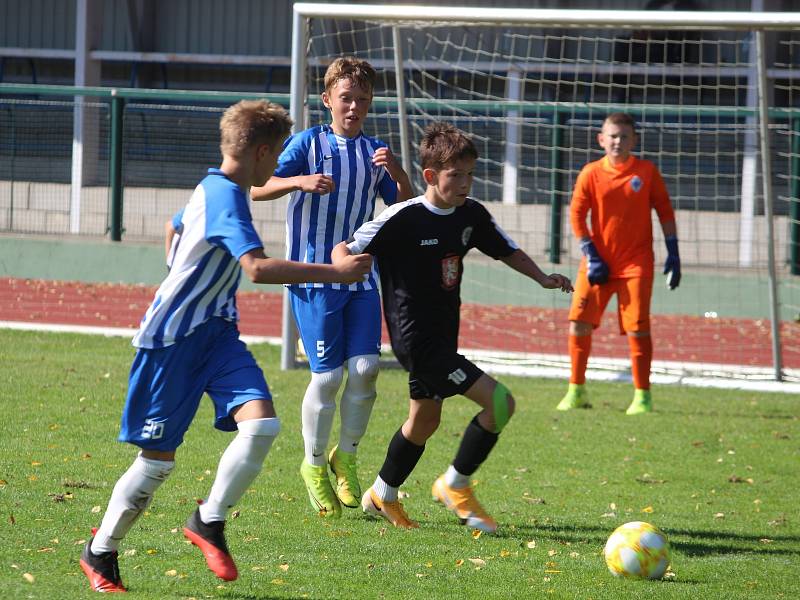 Česká fotbalová liga mladších žáků U13: FK Čáslav - FC Hradec Králové 4:6.