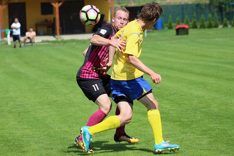 Čáslav v závěru zápasu s Chrudimí třikrát inkasovala a prohrála 0:3