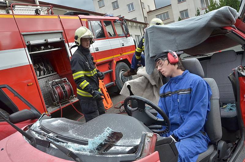 Žáci základních škol se sjeli na Dopravní den v Čáslavi