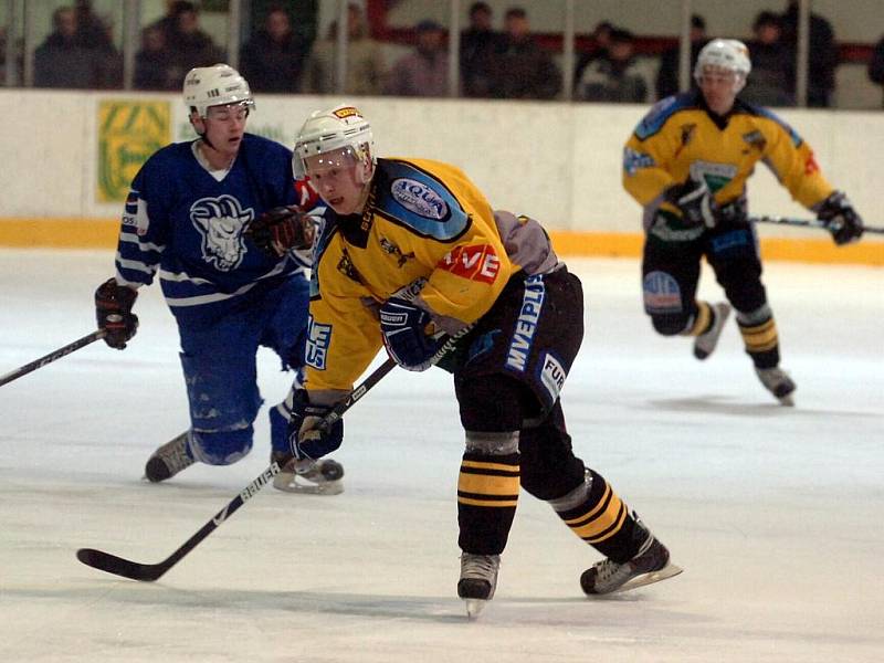 Kolín - Kutná Hora, první zápas play off druhé hokejové ligy, 10. 3. 2010